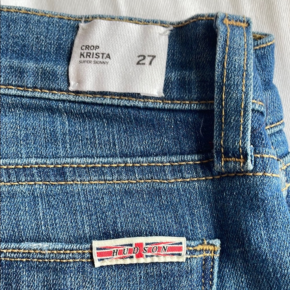 Hudson Krista Crop Skinny Jean NWOT - Picture 2 of 5